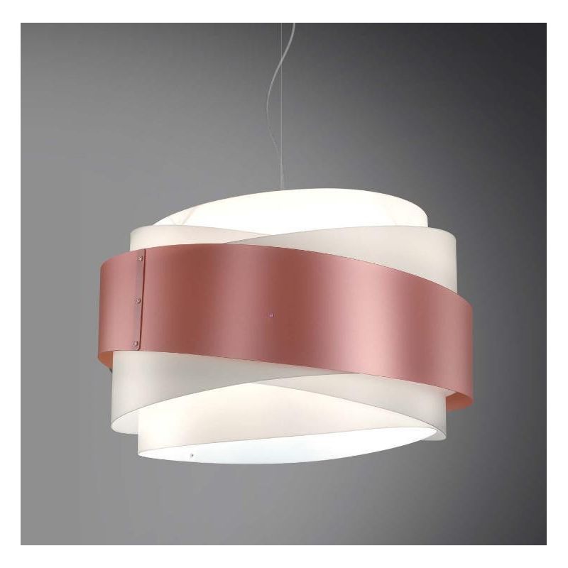 BEA S5 LAMPADARIO A SOSPENSIONE MODERNO IN POLILUX 6 COLORI DISPONIBILI DIAMETRO CM 80 DI LINEA ZERO Linea Zero - Cristalensi Sh
