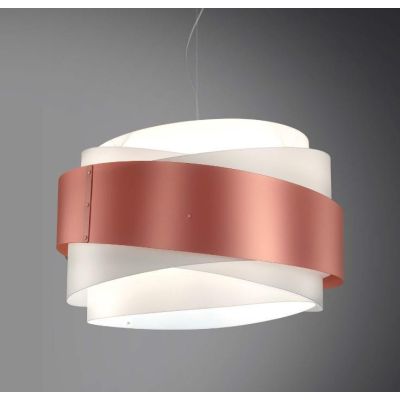 BEA S5 LAMPADARIO A SOSPENSIONE MODERNO IN POLILUX 6 COLORI DISPONIBILI DIAMETRO CM 80 DI LINEA ZERO Linea Zero - Cristalensi Sh