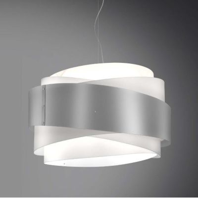 BEA S5 LAMPADARIO A SOSPENSIONE MODERNO IN POLILUX 6 COLORI DISPONIBILI DIAMETRO CM 80 DI LINEA ZERO Linea Zero - Cristalensi Sh