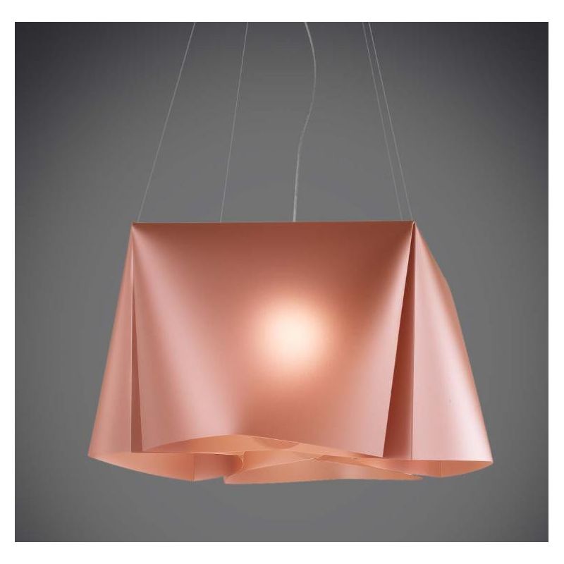 WANDA LAMPADARIO A SOSPENSIONE IN 5 COLORI IN POLILUX DESIGN MODERNO DI LINEA ZERO Linea Zero - Cristalensi Shop Online