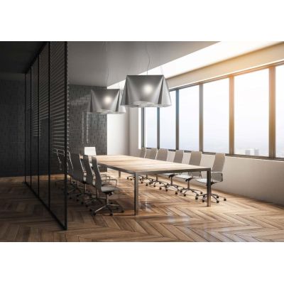 WANDA LAMPADARIO A SOSPENSIONE IN 5 COLORI IN POLILUX DESIGN MODERNO DI LINEA ZERO Linea Zero - Cristalensi Shop Online