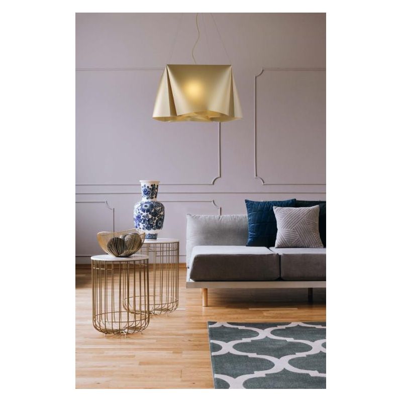 WANDA LAMPADARIO A SOSPENSIONE IN 5 COLORI IN POLILUX DESIGN MODERNO DI LINEA ZERO Linea Zero - Cristalensi Shop Online