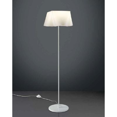 WANDA LAMPADA DA TERRA IN POLILUX 5 COLORI DESIGN MODERNO A FAZZOLETTO DI LINEA ZERO Linea Zero - Cristalensi Shop Online