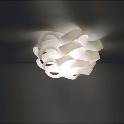 CLOUD PLAFONIERA DIAMETRO 60 CM DI LINEA ZERO POLILUX 6 COLORI MADE IN ITALY Linea Zero - Cristalensi Shop Online