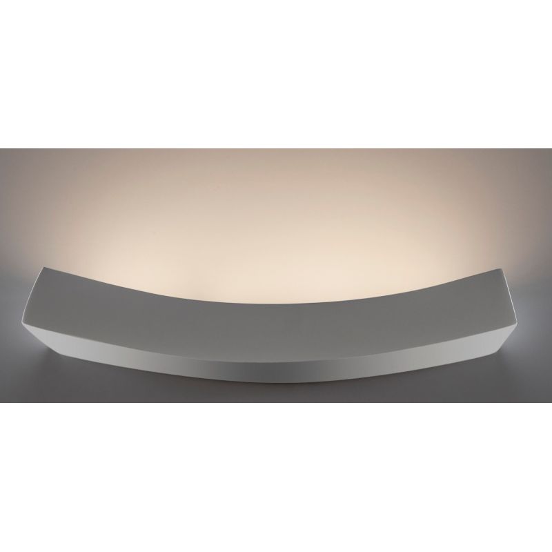 8285 BELFIORE APPLIQUE DIAMETRO 35 IN CERAMICA BIANCA VERNICIABILE 9010 BELFIORE - Cristalensi Shop Online