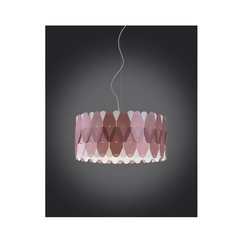 AMANDA SOSPENSIONE D40 IN POLILUX 5 COLORI DESIGN MODERNO MADE IN ITALY DI LINEA ZERO Linea Zero - Cristalensi Shop Online
