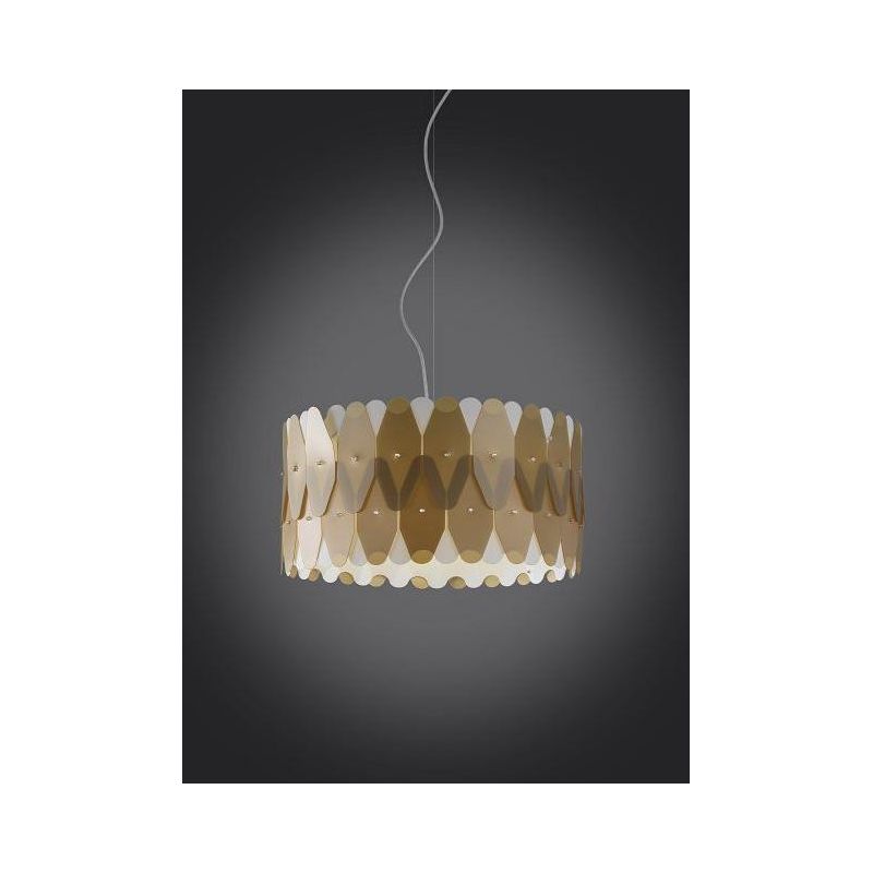 AMANDA SOSPENSIONE D40 IN POLILUX 5 COLORI DESIGN MODERNO MADE IN ITALY DI LINEA ZERO Linea Zero - Cristalensi Shop Online