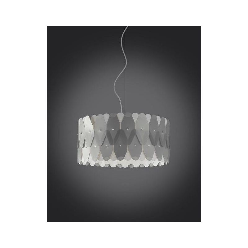 AMANDA SOSPENSIONE D40 IN POLILUX 5 COLORI DESIGN MODERNO MADE IN ITALY DI LINEA ZERO Linea Zero - Cristalensi Shop Online