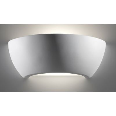 8254 BELFIORE LAMPADA A PARETE IN CERAMICA BIANCA VERNICIABILE DIAMETRO 31 9010 BELFIORE - Cristalensi Shop Online