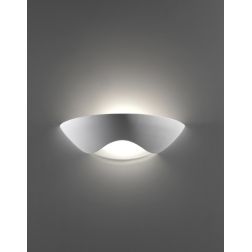 8259 BELFIORE APPLIQUE IN CERAMICA EFFETTO GESSO VERNICIABILE CON VETRO 9010 BELFIORE - Cristalensi Shop Online 2