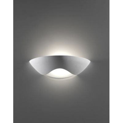 8259 BELFIORE APPLIQUE IN CERAMICA EFFETTO GESSO VERNICIABILE CON VETRO 9010 BELFIORE - Cristalensi Shop Online