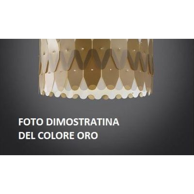 AMANDA S60 LAMPADARIO A SOSPENSIONE OVALE IN POLILUX MODERNO 5 COLORI MADE IN ITALY DI LINEA ZERO Linea Zero - Cristalensi Shop 