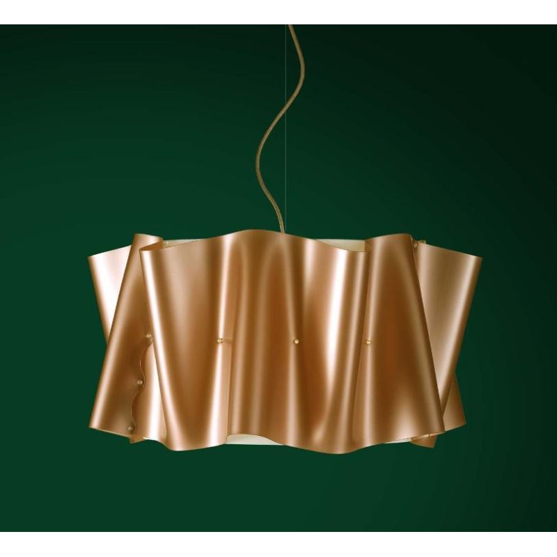 FOLIO LAMPADARIO A SOSPENSIONE IN POLILUX ELEGANTE E MODERNO IN 5 COLORI DELLA LINEA ZERO Linea Zero - Cristalensi Shop Online