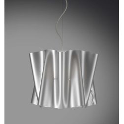 FOLIO LAMPADARIO A SOSPENSIONE DIAM CM 40 IN POLILUX ELEGANTE E MODERNO 5 COLORI DELLA LINEA ZERO Linea Zero - Cristalensi Shop 