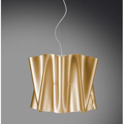 FOLIO LAMPADARIO A SOSPENSIONE DIAM CM 40 IN POLILUX ELEGANTE E MODERNO 5 COLORI DELLA LINEA ZERO Linea Zero - Cristalensi Shop 