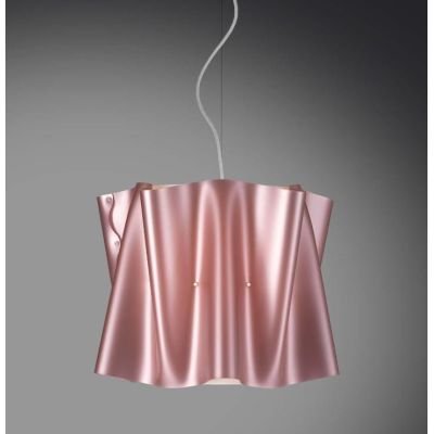 FOLIO LAMPADARIO A SOSPENSIONE DIAM CM 40 IN POLILUX ELEGANTE E MODERNO 5 COLORI DELLA LINEA ZERO Linea Zero - Cristalensi Shop 