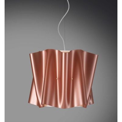 FOLIO LAMPADARIO A SOSPENSIONE DIAM CM 40 IN POLILUX ELEGANTE E MODERNO 5 COLORI DELLA LINEA ZERO Linea Zero - Cristalensi Shop 