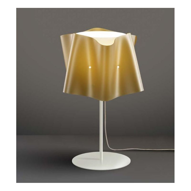 FOLIO LAMPADA DA TAVOLO IN POLILUX 5 COLORI DISPONIBILI DESIGN MODERNO DELLA LINEA ZERO Linea Zero - Cristalensi Shop Online