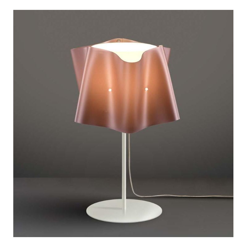 FOLIO LAMPADA DA TAVOLO IN POLILUX 5 COLORI DISPONIBILI DESIGN MODERNO DELLA LINEA ZERO Linea Zero - Cristalensi Shop Online