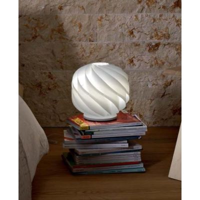 GLOBE LAMPADA DA TAVOLO DIAM CM 40 MODERNA IN POLILUX 6 COLORI CON BASE DI LINEA ZERO Linea Zero - Cristalensi Shop Online