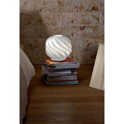GLOBE LAMPADA DA TAVOLO DIAM CM 25 MODERNA IN POLILUX 6 COLORI CON BASE DI LINEA ZERO Linea Zero - Cristalensi Shop Online
