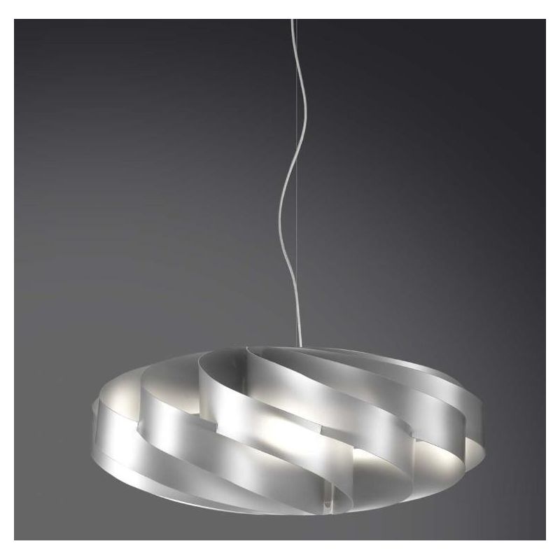 FLAT LAMPADARIO A SOSPENSIONE CON DIAMETRO 60 CM IN POLILUX 6 COLORI MODERNA DELLA LINEA ZERO Linea Zero - Cristalensi Shop Onli
