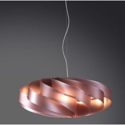 FLAT LAMPADARIO A SOSPENSIONE CON DIAMETRO 60 CM IN POLILUX 6 COLORI MODERNA DELLA LINEA ZERO Linea Zero - Cristalensi Shop Onli