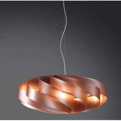 FLAT LAMPADARIO A SOSPENSIONE CON DIAMETRO 60 CM IN POLILUX 6 COLORI MODERNA DELLA LINEA ZERO Linea Zero - Cristalensi Shop Onli
