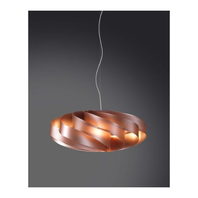 FLAT SOSPENSIONE CON DIAMETRO 40 CM IN POLILUX 6 COLORI MODERNA DELLA LINEA ZERO Linea Zero - Cristalensi Shop Online