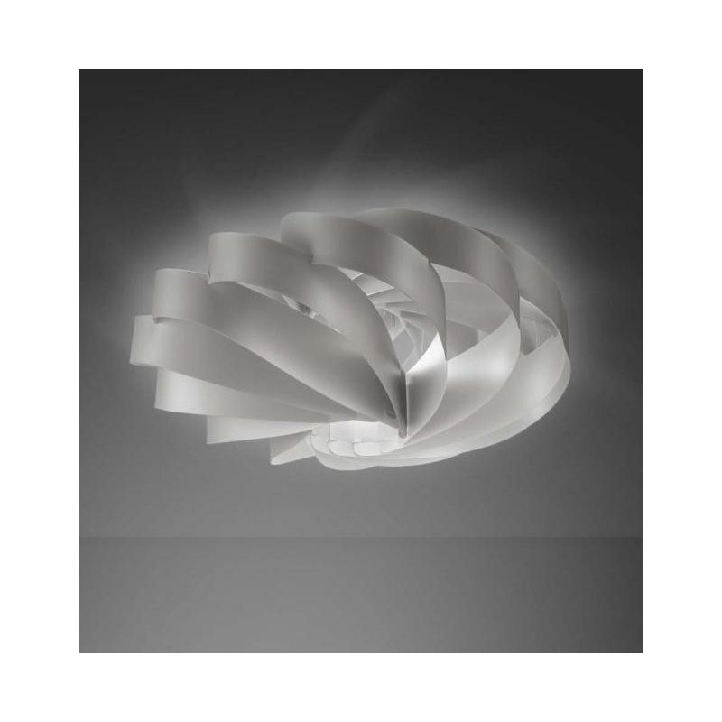 FLAT PLAFONIERA CON DIAMETRO 60 CM IN POLILUX 6 COLORI MODERNA DELLA LINEA ZERO Linea Zero - Cristalensi Shop Online