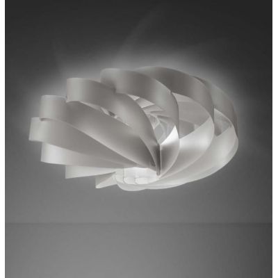 FLAT PLAFONIERA CON DIAMETRO 60 CM IN POLILUX 6 COLORI MODERNA DELLA LINEA ZERO Linea Zero - Cristalensi Shop Online