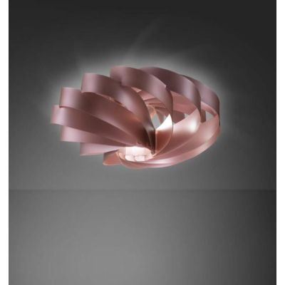 FLAT PLAFONIERA MODERNA CON DIAMETRO 40 CM IN POLILUX 6 COLORI DELLA LINEA ZERO Linea Zero - Cristalensi Shop Online