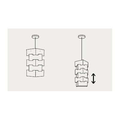 BUILDING SOSPENSIONE ORIGINALE E MODERNA IN POLILUX 5 COLORI MAADE IN ITALY DI LINEA ZERO Linea Zero - Cristalensi Shop Online