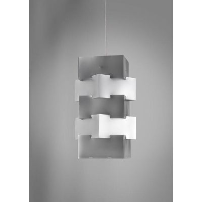 BUILDING SOSPENSIONE MODERNA IN POLILUX 5 COLORI MADE IN ITALY DI LINEA ZERO Linea Zero - Cristalensi Shop Online