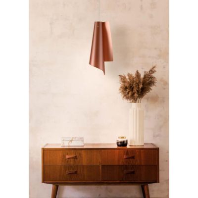 VELA SOSPENSIONE SINGOLA D27 CM IN POLILUX MODERNA 5 COLORI PRODOTTA IN ITALIA DALLA LINEA ZERO Linea Zero - Cristalensi Shop On