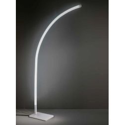 LAZER PIANTANA AD ARCO MODERNA LED 19W LUCE 3000K O 4000K BASE IN METACRILATO DELLA LINEA ZERO Linea Zero - Cristalensi Shop Onl 2
