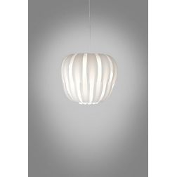 QUEEN SOSPENSIONE DA ESTERNI IP44 IN POLILUX BIANCO D29 CM DESIGN MODERNO DI LINEA ZERO Linea Zero - Cristalensi Shop Online