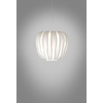 QUEEN SOSPENSIONE DA ESTERNI IP44 IN POLILUX BIANCO D29 CM DESIGN MODERNO DI LINEA ZERO Linea Zero - Cristalensi Shop Online