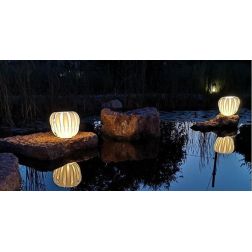 QUEEN LAMPADA DA TERRA D29 PER ESTERNI IP67 IN POLILUX BIANCO DESIGN MODERNO DI LINEA ZERO Linea Zero - Cristalensi Shop Online 2