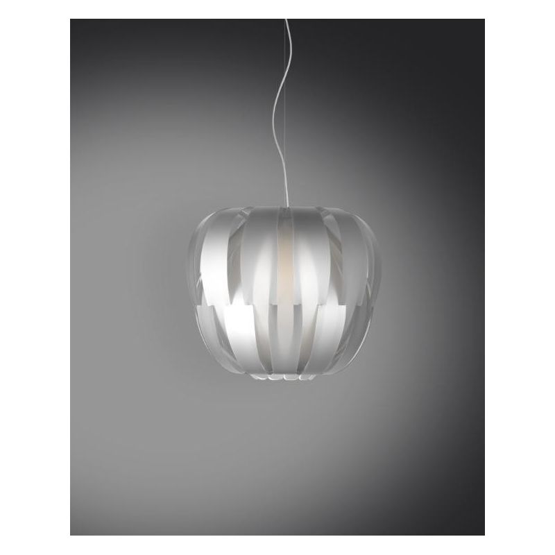 QUEEN PICCOLA SOSPENSIONE MODERNA D19 IN POLILUX 5 COLORI DI LINEA ZERO MADE IN ITALY Linea Zero - Cristalensi Shop Online