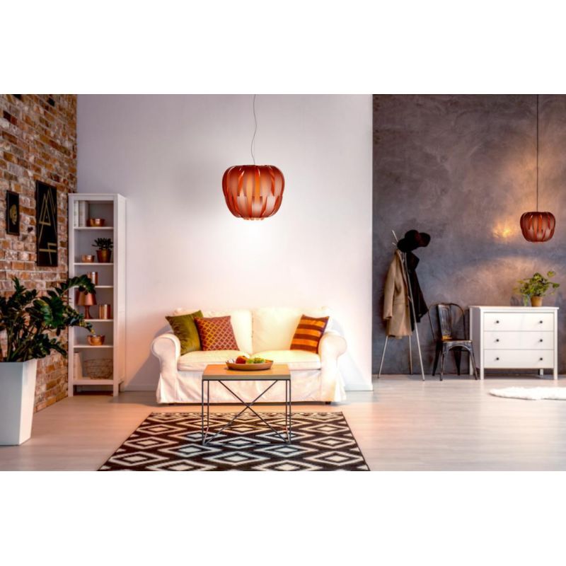 QUEEN PICCOLA SOSPENSIONE MODERNA D19 IN POLILUX 5 COLORI DI LINEA ZERO MADE IN ITALY Linea Zero - Cristalensi Shop Online