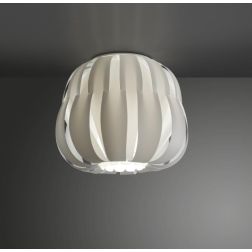 QUEEN PLAFONIERA MODERNA D29 IN POLILUX 5 COLORI MADE IN ITALY DELLA LINEA ZERO Linea Zero - Cristalensi Shop Online