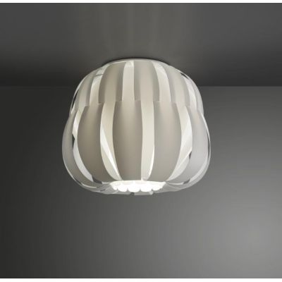 QUEEN PLAFONIERA MODERNA D29 IN POLILUX 5 COLORI MADE IN ITALY DELLA LINEA ZERO Linea Zero - Cristalensi Shop Online