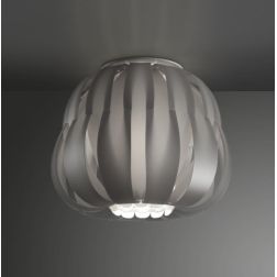 QUEEN PLAFONIERA MODERNA D42 IN POLILUX 5 COLORI MADE IN ITALY DELLA LINEA ZERO Linea Zero - Cristalensi Shop Online