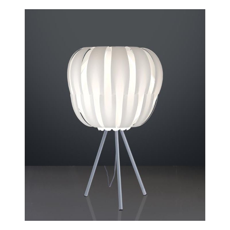 QUEEN LAMPADA DA TAVOLO CON BASE A TREPPIEDE IN POLILUX 5 COLORI MADE IN ITALY DELLA LINEA ZERO Linea Zero - Cristalensi Shop On