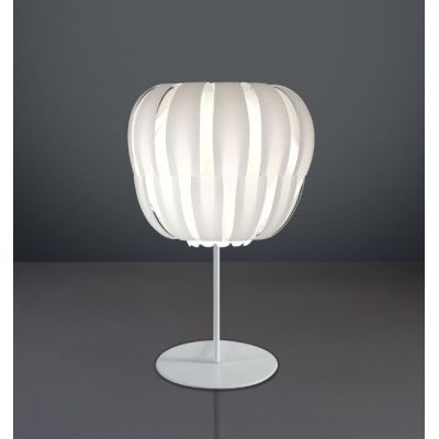 QUEEN LAMPADA DA TAVOLO IN POLILUX 5 COLORI CON BASE ROTONDA MADE IN ITALY DELLA LINEA ZERO Linea Zero - Cristalensi Shop Online