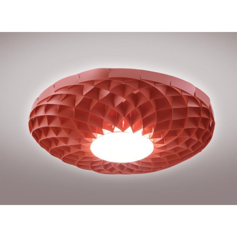 DALIA PLAFONIERA MODERNA D60 IN POLILUX 5 COLORI CON ATTACCO GX53 MADE IN ITALY DI LINEA ZERO Linea Zero - Cristalensi Shop Onli