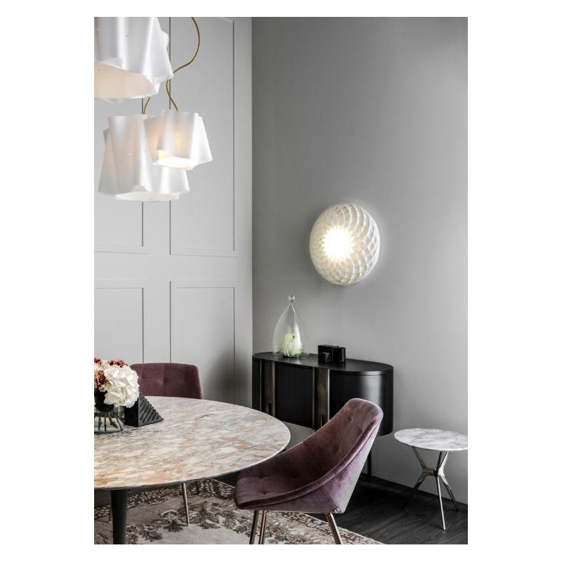 DALIA APPLIQUE LED 20W D60 IN POLILUX 5 COLORI DIMMERABILE LUCE 3000K O 4000K DI LINEA ZERO Linea Zero - Cristalensi Shop Online