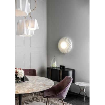 DALIA APPLIQUE LED 20W D60 IN POLILUX 5 COLORI DIMMERABILE LUCE 3000K O 4000K DI LINEA ZERO Linea Zero - Cristalensi Shop Online