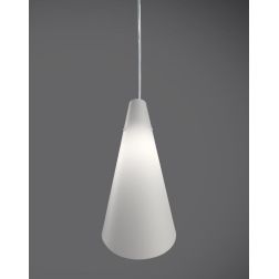 CALLE SOSPENSIONE SINGOLA IN POLILUX BIANCO DESIGN MODERNO DELLA LINEA ZERO MADE IN ITALY Linea Zero - Cristalensi Shop Online